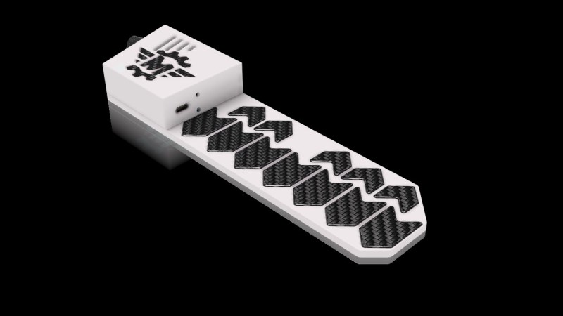 A capacitive touch MIDI instrument that doubles as a bookmark.