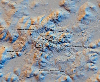 LiDAR map of Tikal highlighting some of its reservoirs (adapted from ref. 59, figure 2). LiDAR-derived hillshade image created by Francisco Estrada-Belli of the PAQUNAM LiDAR Initiative with additions by Christopher Carr and Nicholas Dunning.