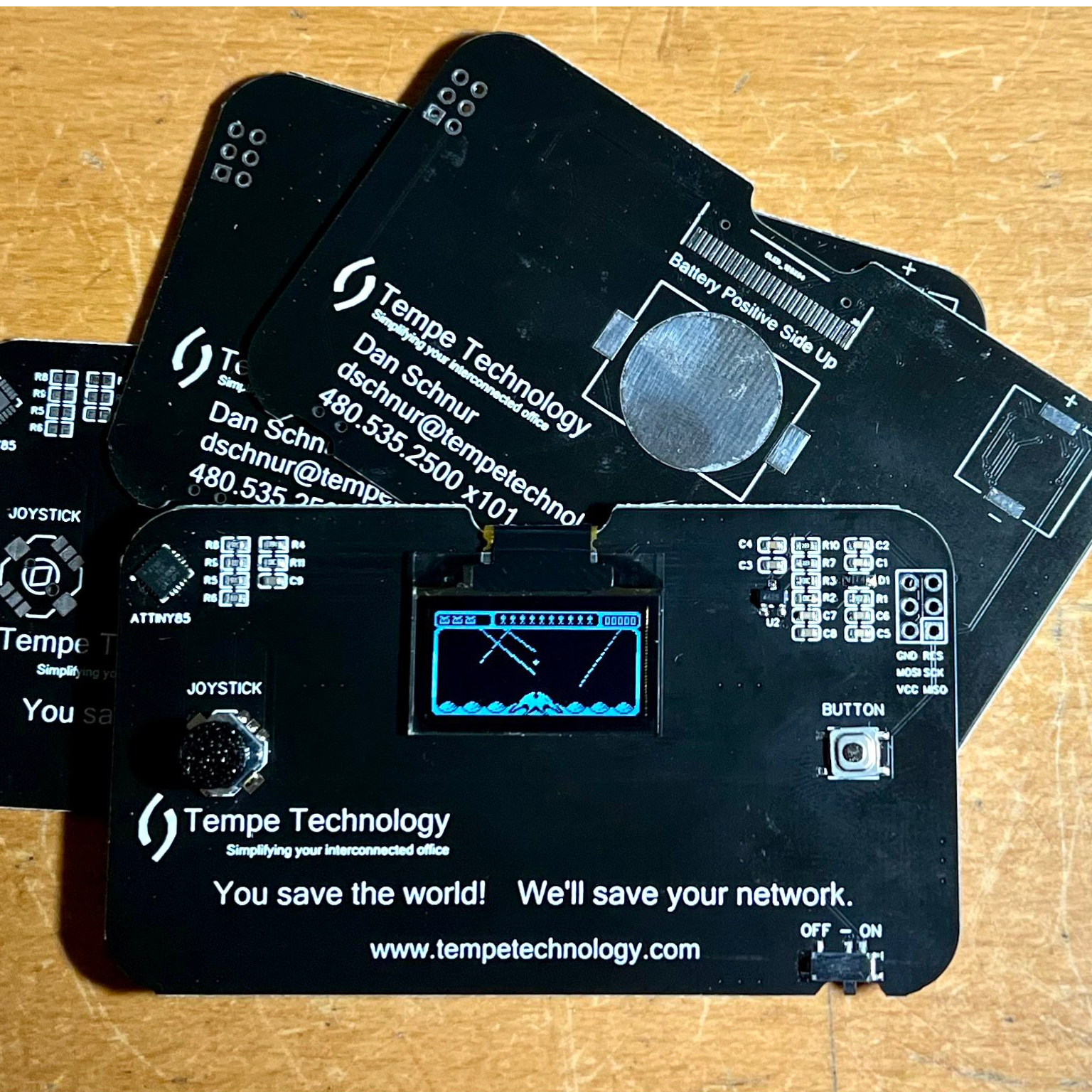 2024 Business Card Challenge: Integrated Game Card | Hackaday