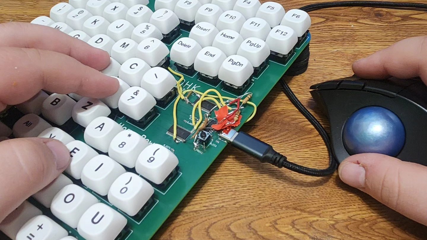 PS-OHK Keyboard (2) | Hackaday