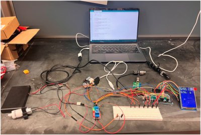 Prototyping the system circuitry. (Credit: Sofia Etlin et al, 2024, Front. Space Technol.)