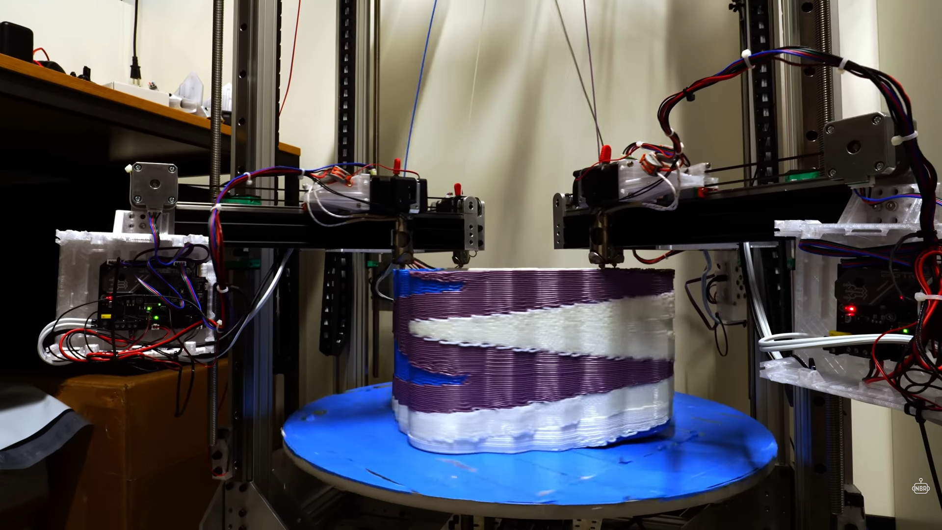 Fast 3D printing with a custom-built four-quadrant machine from Polar