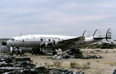 For years, the first Air Force One sat neglected and forgotten in an open field at Arizona’s Marana Regional Airport. (Credit: Dynamic Aviation)