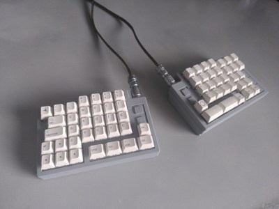 The Nexus, a split keyboard with most modifiers, navigation, and media controls on the left.