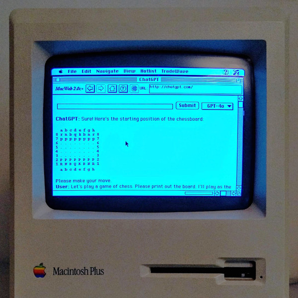 Access The Information Superhighway With A Mac Plus | Hackaday