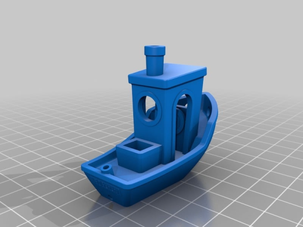 Original 3D Benchy boat on Thingiverse