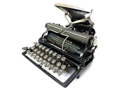 The Fitch typewriter. 