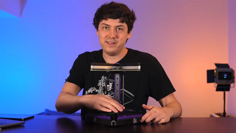 [James] and his Lemontron portable 3D printer