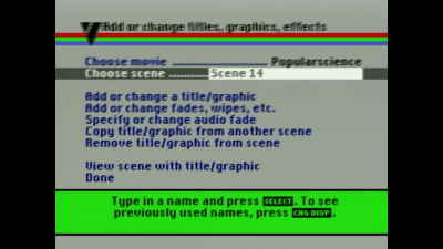 The 1987 Videonics Editing System