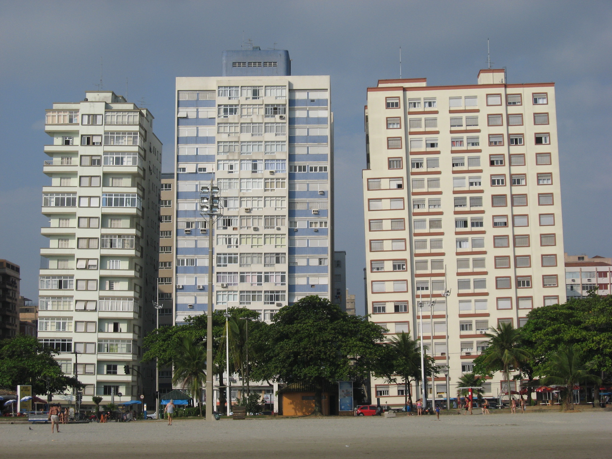 The Many Leaning Towers Of Santos, Brazil