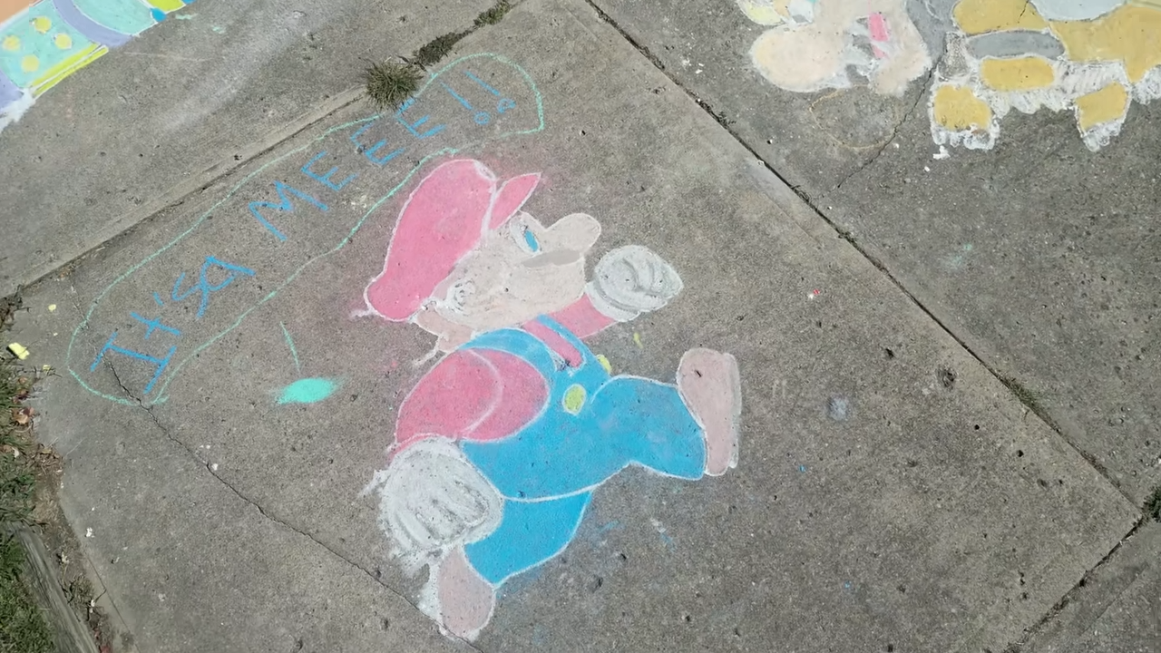 Automating The Process Of Drawing With Chalk