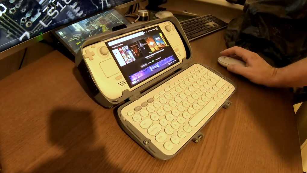 Custom Case Turns Steam Deck Into Portable Workstation