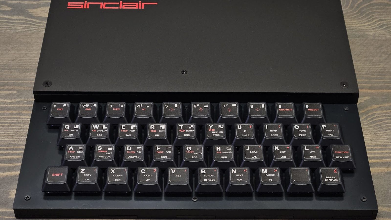 A New Case and Keyboard For The Timex Sinclair 1000