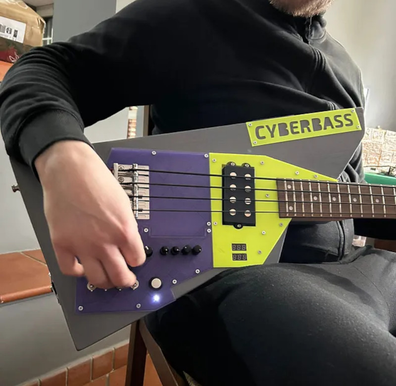 Cyberbass Brings Bass Guitar To Modern Era