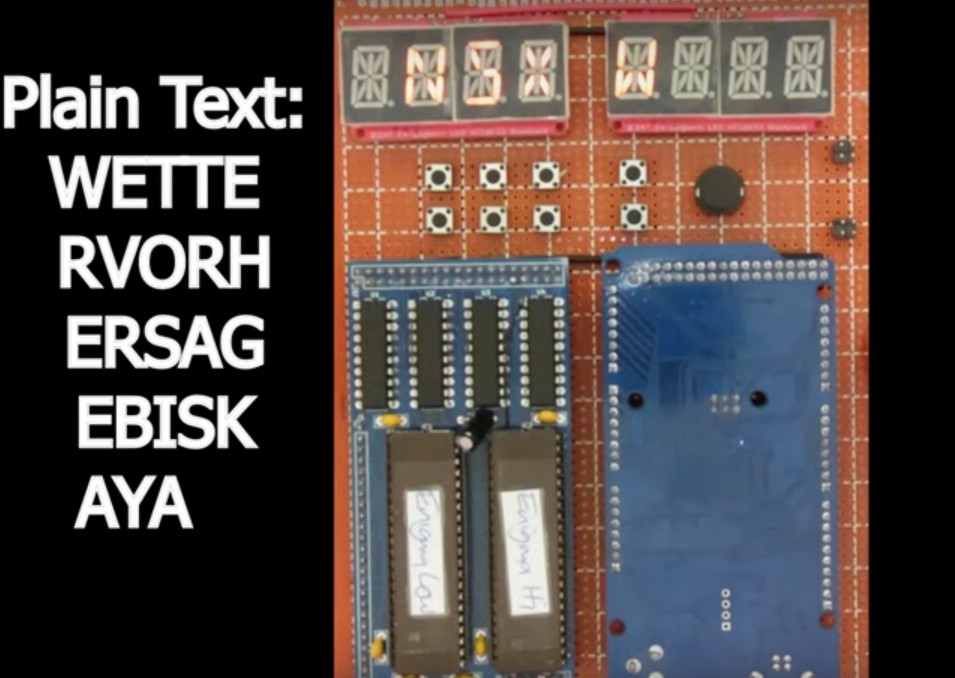 EPROM-based Enigma Machine