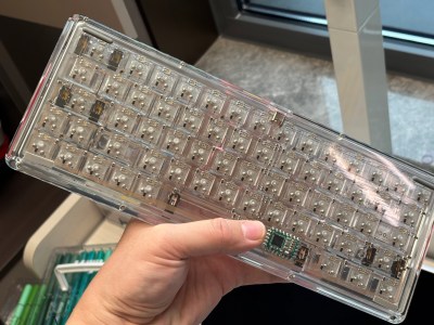 The back side of an all-glass keyboard. Yeah.