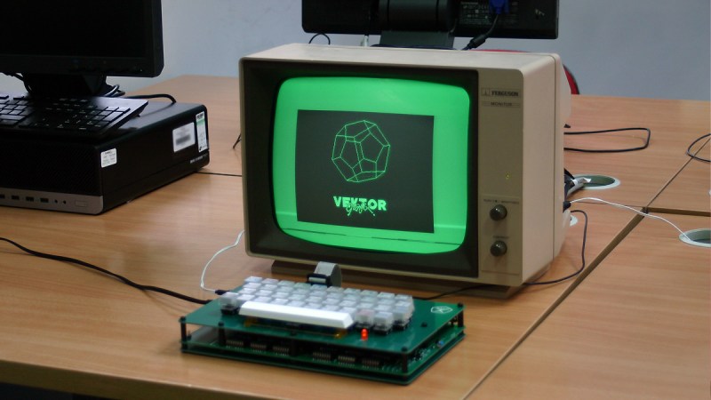 Soviet ZX Spectrum clone on a table