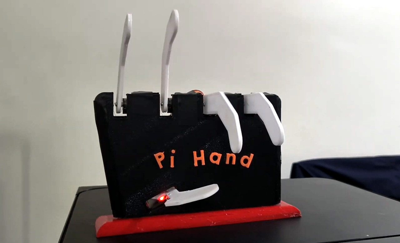 Pi Hand is a Digital Display of a Different Sort