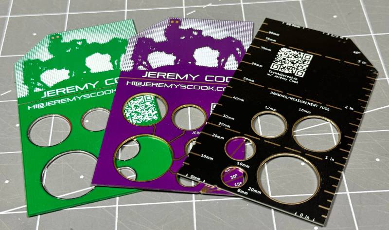 business card pcbs