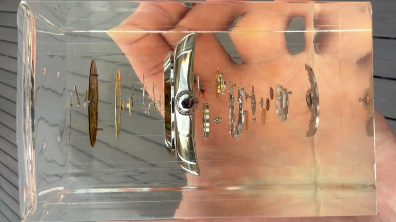 Exploded watch
