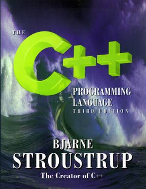 Cover of the third edition of The C++ Programming Language by Bjarne Stroustrup. 