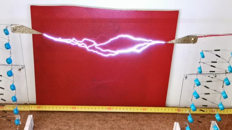 Sparks Fly: Building a 330 kV Supply from a PC PSU