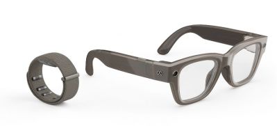 Meta's Ray-Ban Display smart glasses with its wristband. (Credit: Meta)