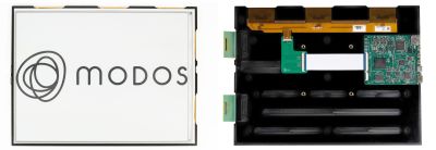Front and back view of the 13.7" monitor kit