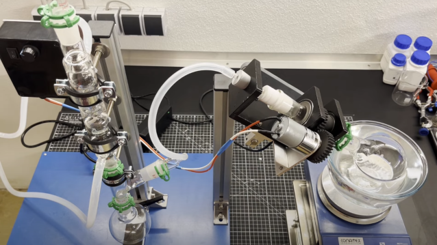 Building A Rotary Evaporator For The Home Lab