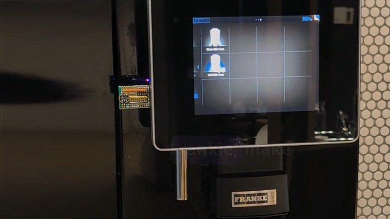 Franke A600 coffee machine with PicoVoice