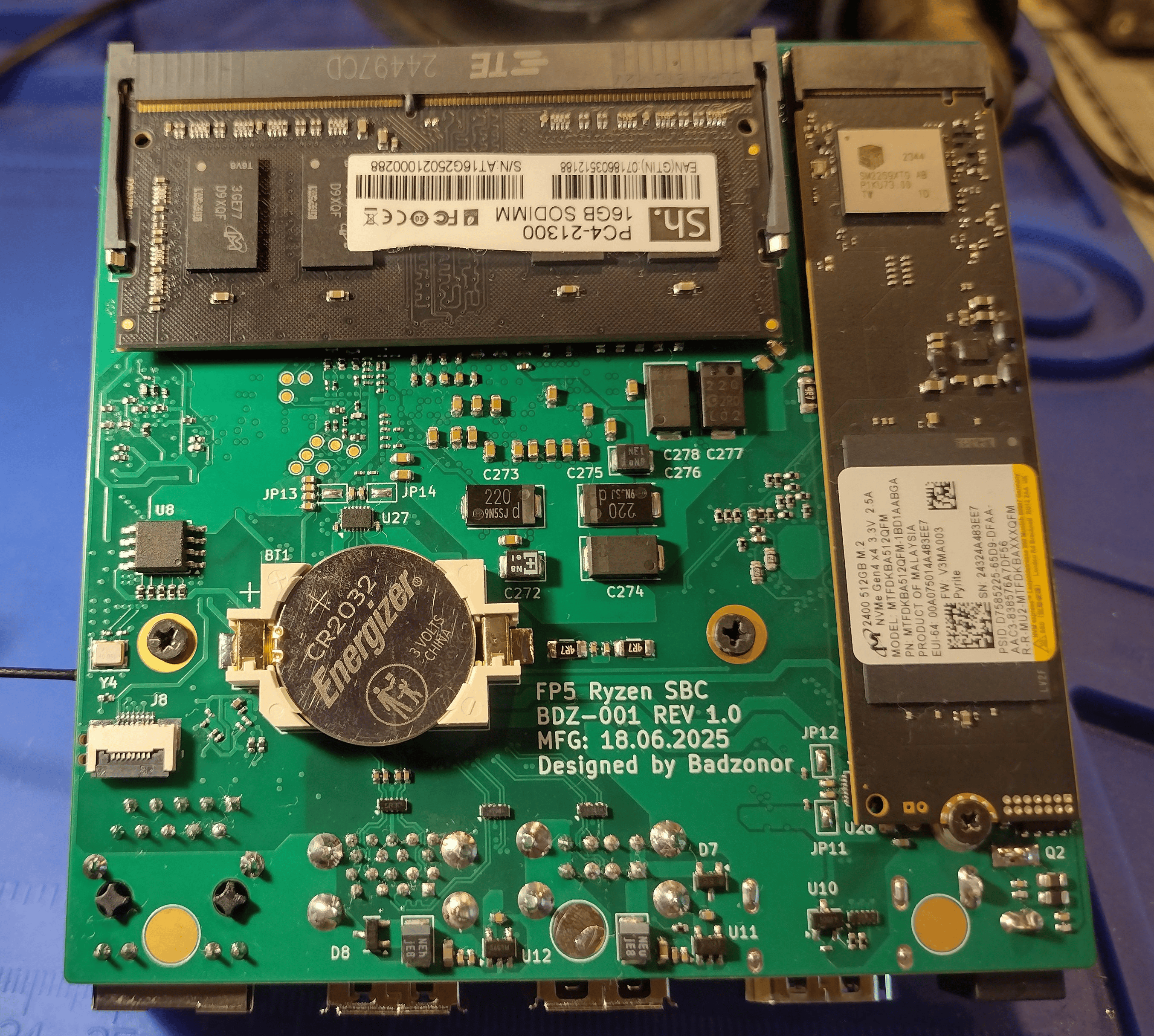 Pcb Rear Building A DIY Ryzen-Based PC! | Hackaday
