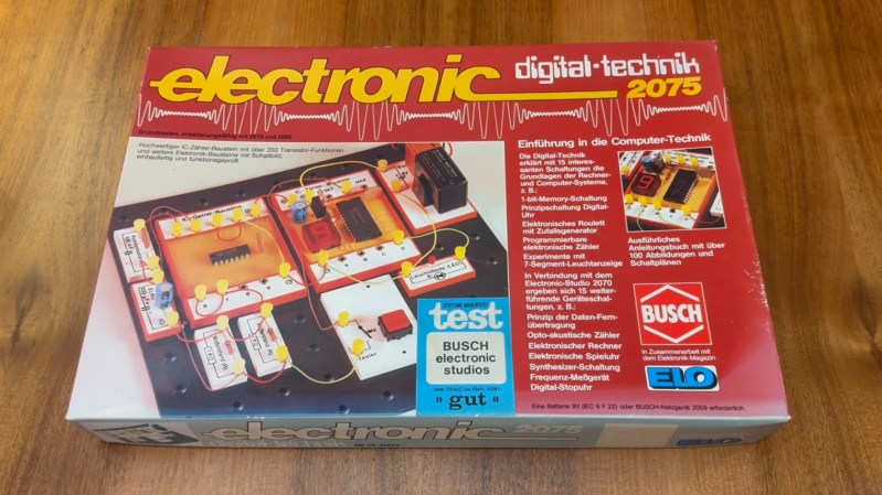 The box of the Busch Electronic Digital-Technik 2075