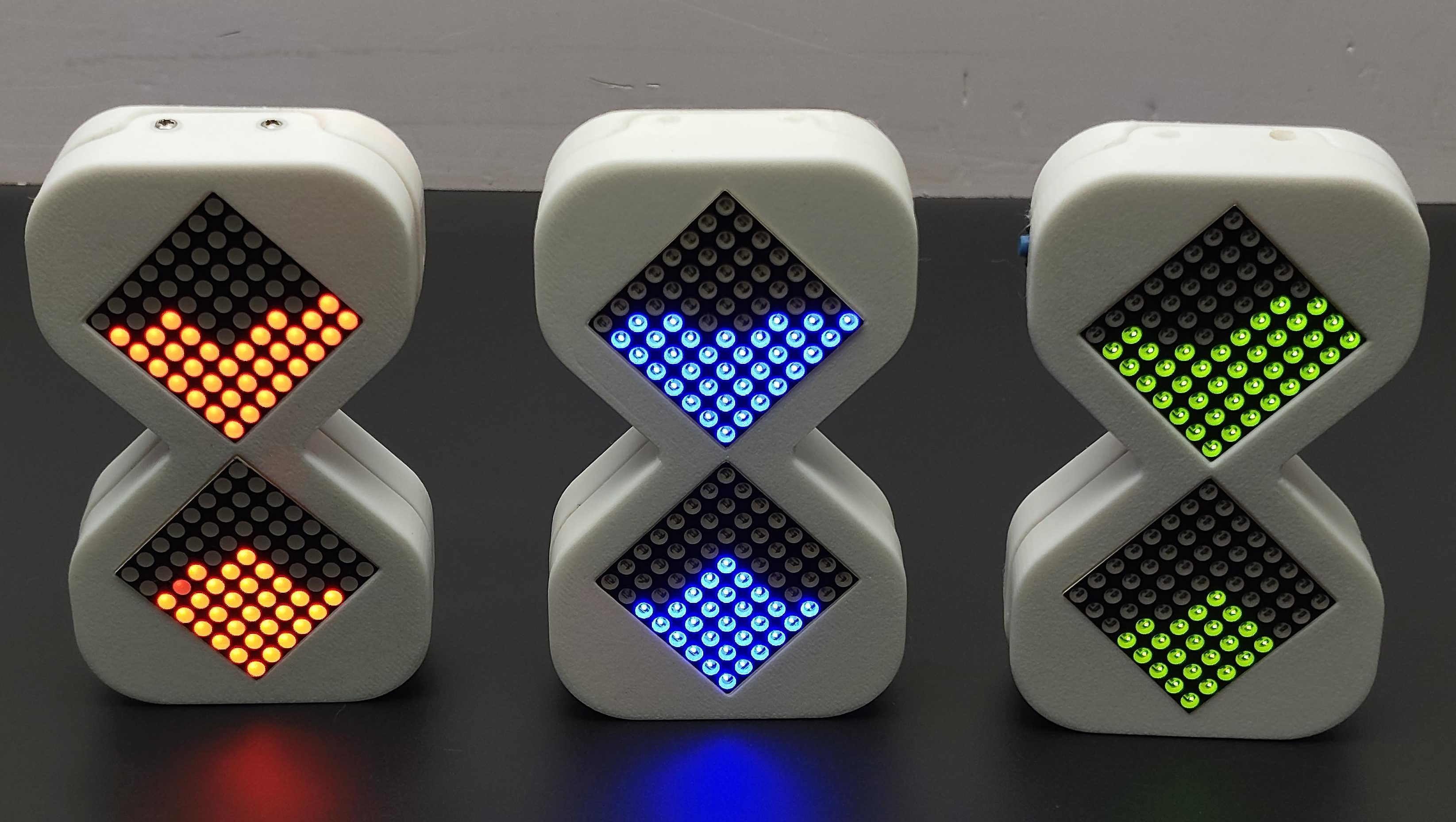 LED Hourglass is a Great Learning Project