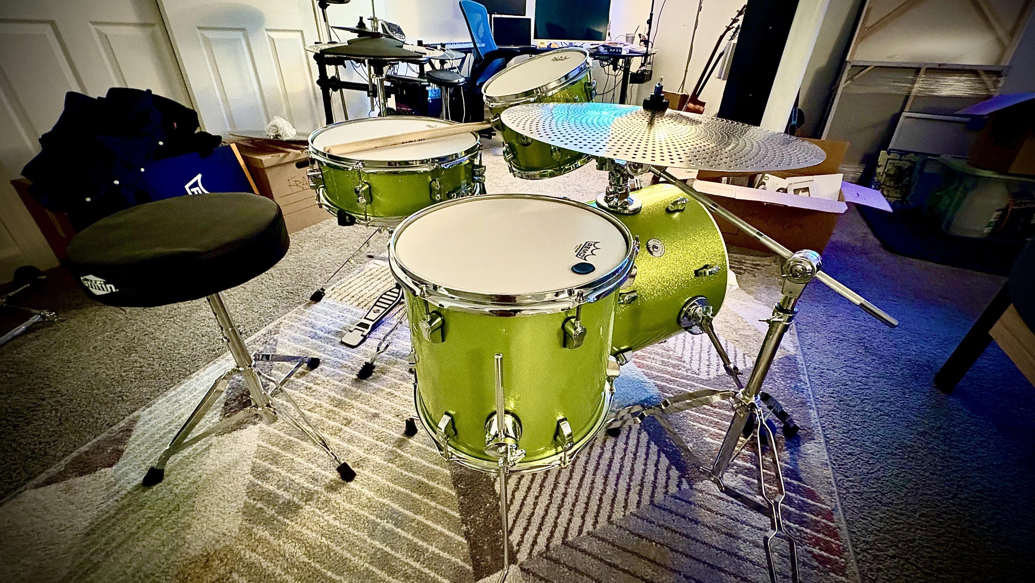 Quiet Your Drums With An Electronic Setup