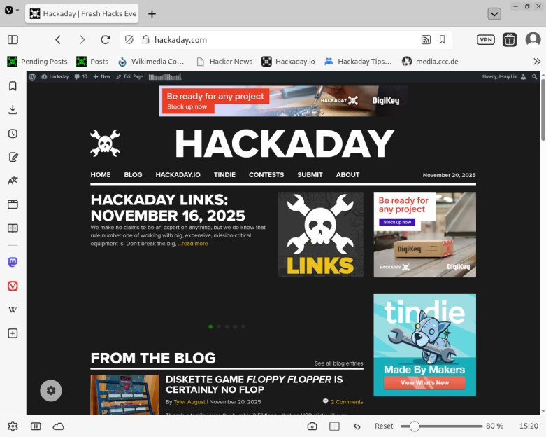 So Long Firefox, Hello Vivaldi | Hackaday