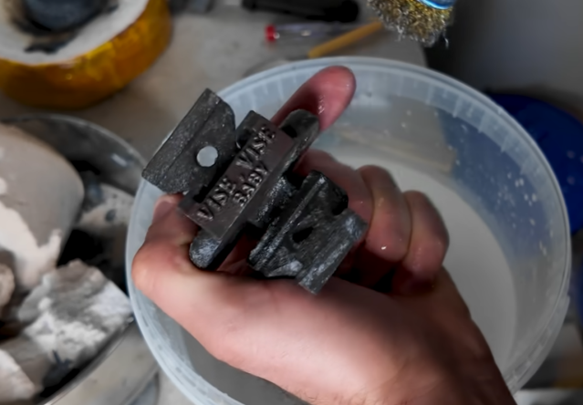 Casting Metal Tools With Kitchen Appliances