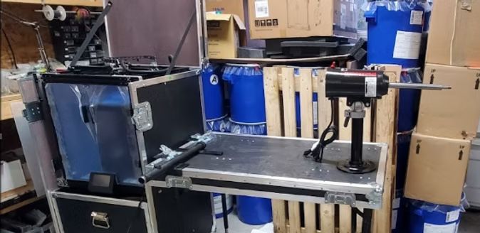 The luggable Limbkit system, including 3D printer and workshop. (Credit: Operation Namaste)