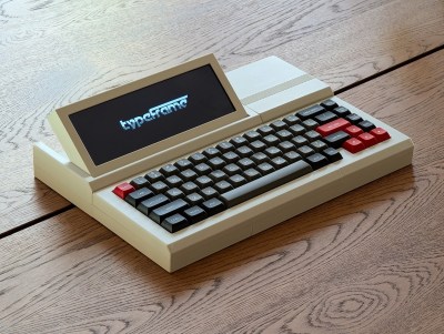 The Typeframe PX-88 Portable Computing System.