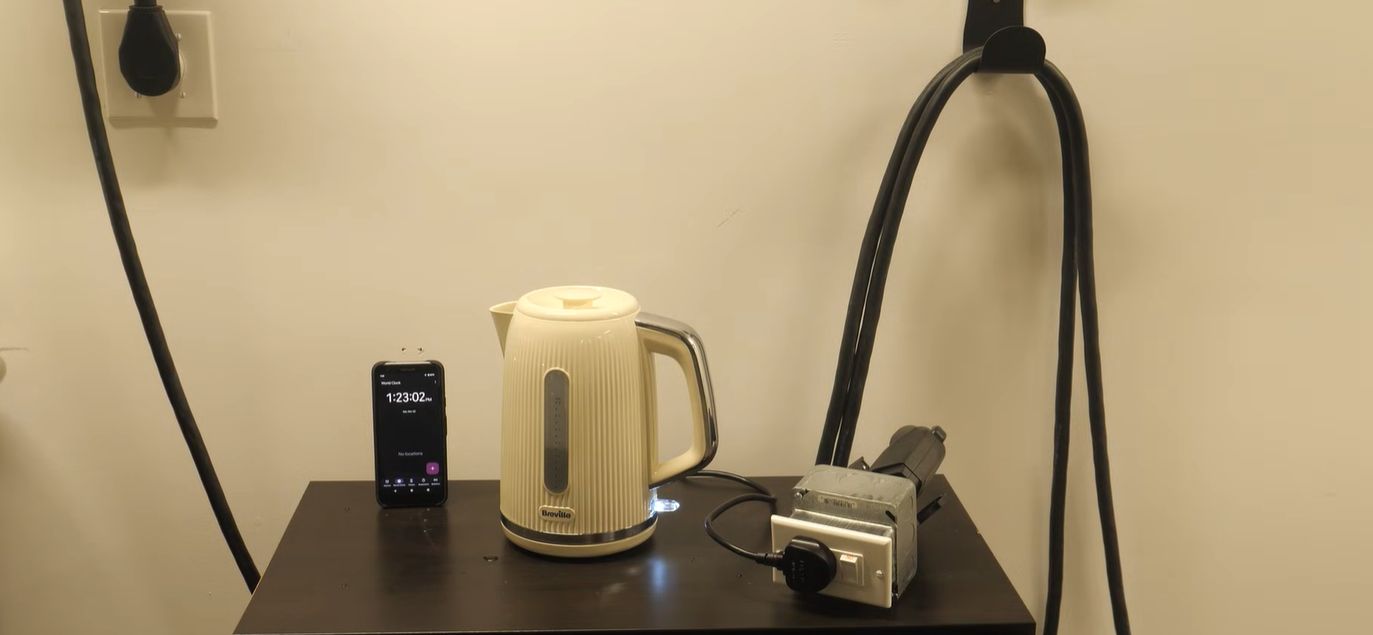 Using a Level 2 Charger to Work Around Slow 120 VAC Kettles