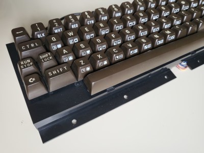 A C64 keyboard without the surrounding C64.