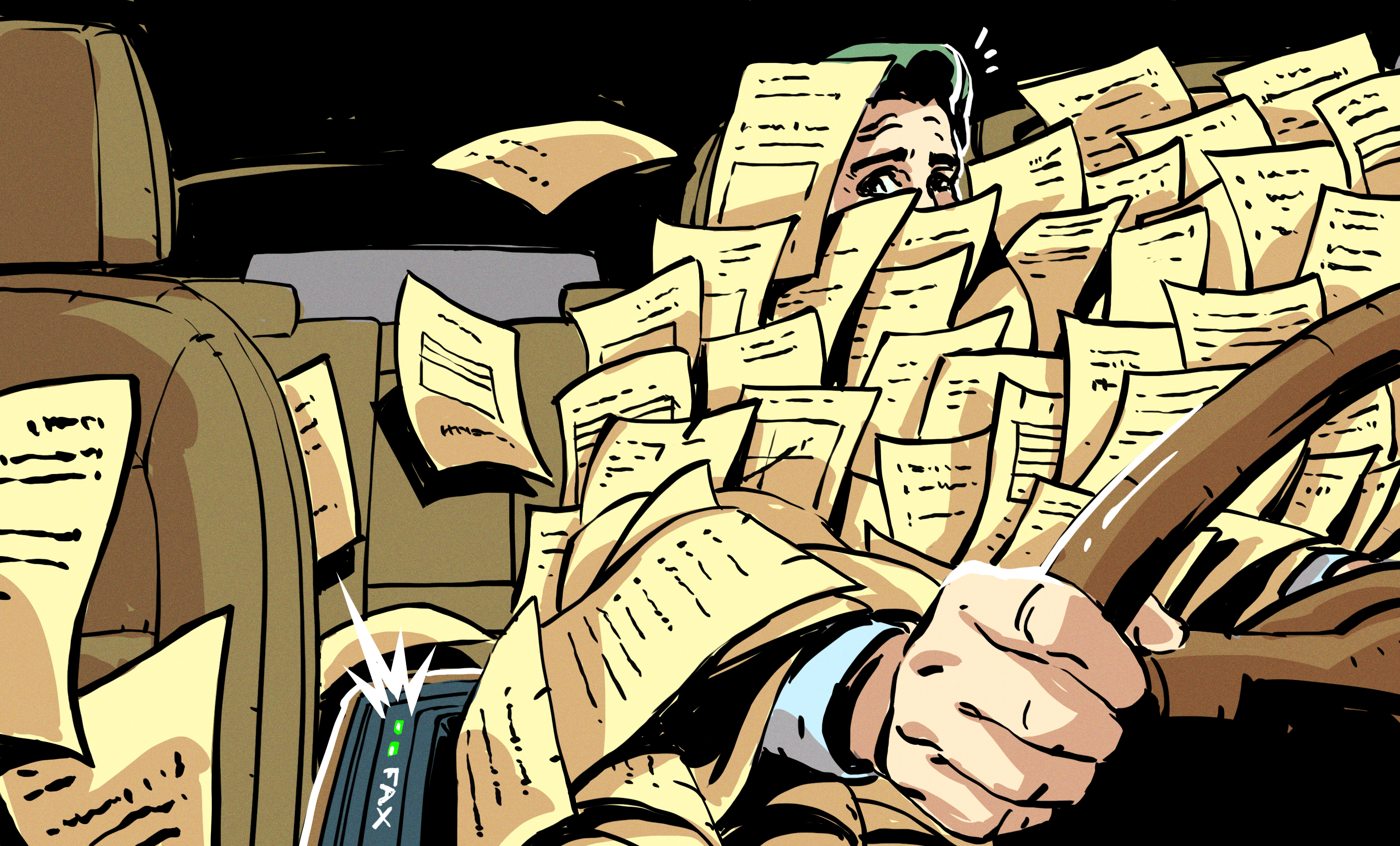 The Rise and Fall of The In-Car Fax Machines