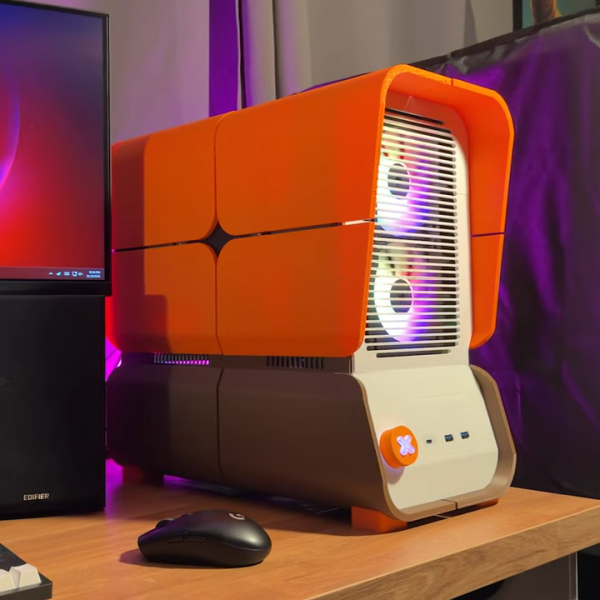 3D Printed PC Case Focuses On Ease Of Access