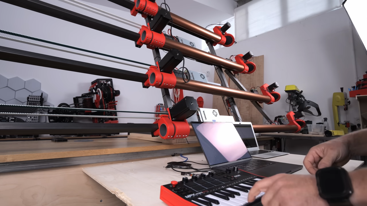 Finally  A Pipe Slapophone With MIDI