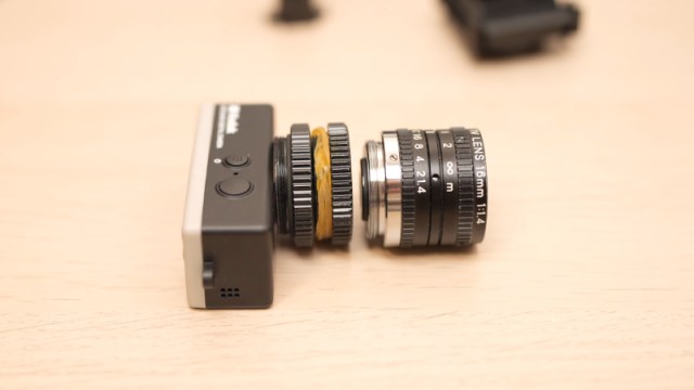 Attach A Full Size Lens To A Tiny Camera