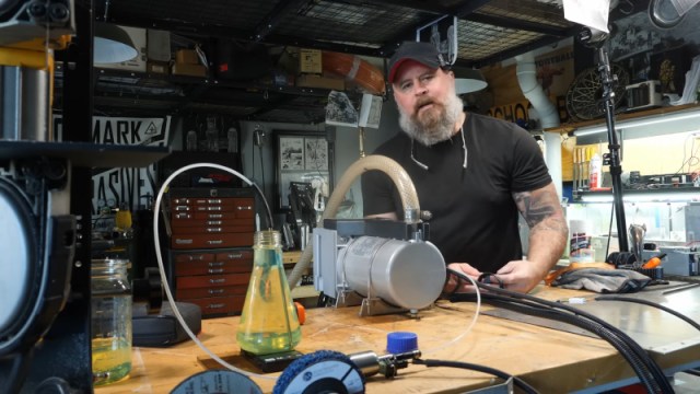 Condensing Diesel Heater Hack Is Dripping With Efficiency