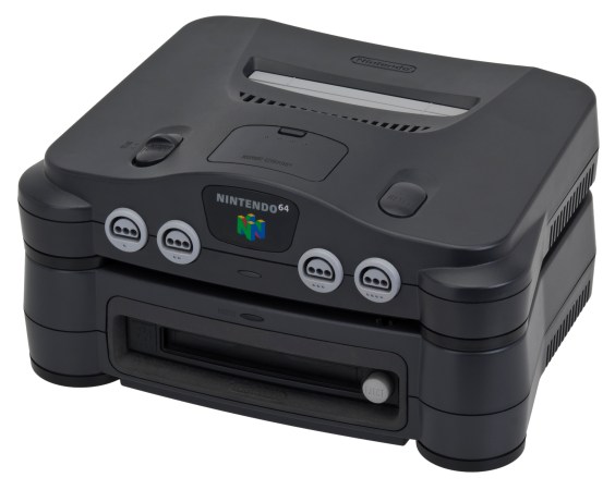 The Nintendo 64DD, an N64 add-on released only in Japan in 1999.