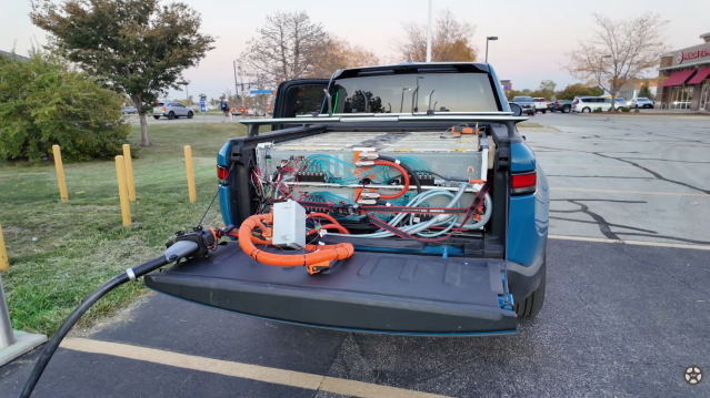A Heavily Modified Rivian Attempts The Cannonball Run