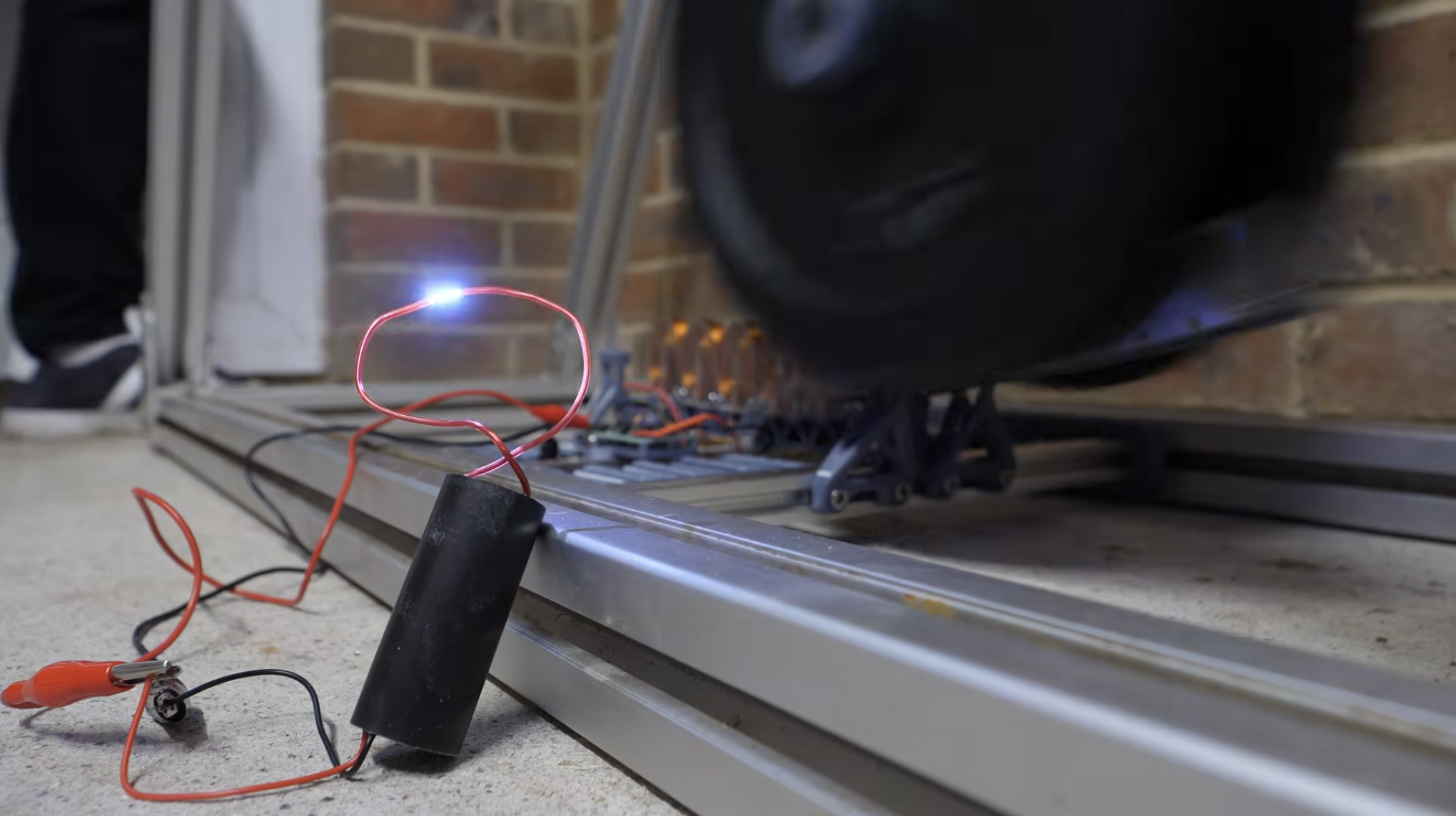Pendulum Powered Battery
