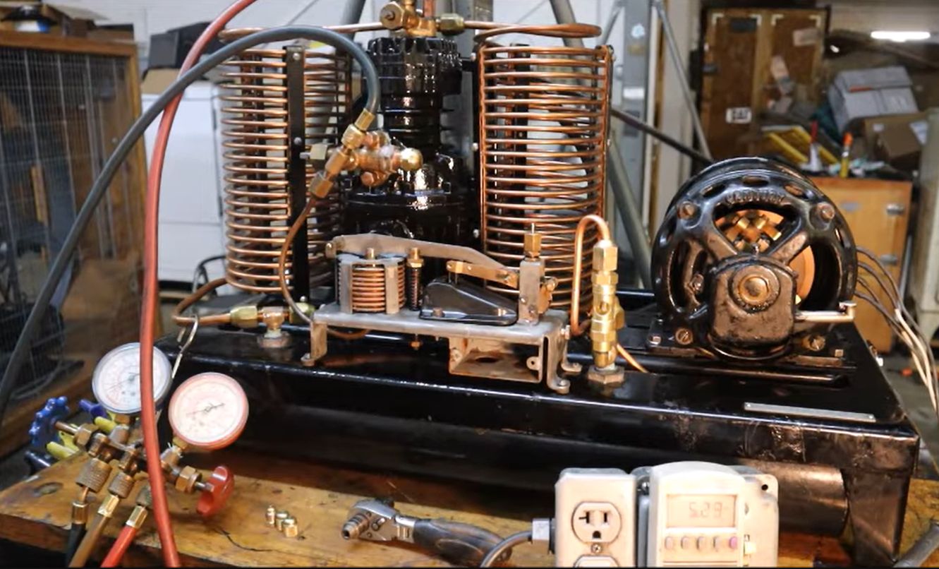 Restoring a 1924 Frigidaire B-9 Refrigerator Back to Working Condition