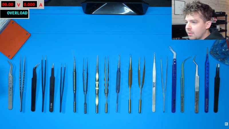 [nanofix] and his assortment of tweezers